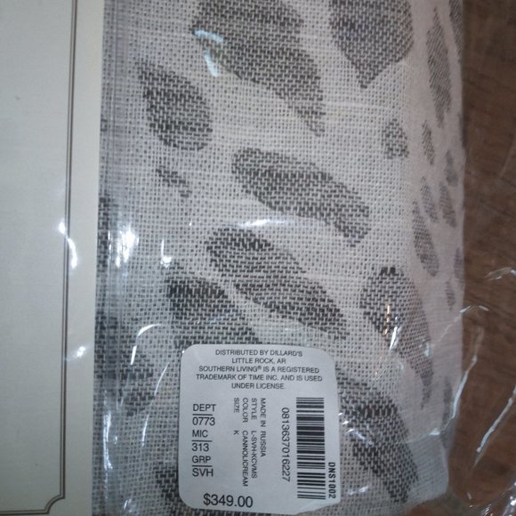 SOUTHERN LIVING SAVANNAH Leopard Queen Coverlet - Picture 5 of 7